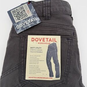 Dovetail Workwear Size 8 Women Britt Utility Cargo Pants